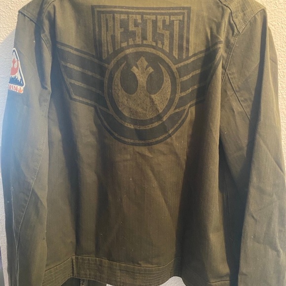 Disney Star Wars Womens Resistance Bomber Jacket Size XS - Picture 3 of 4